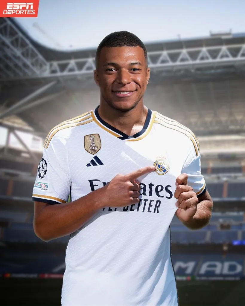 Kylian Mbappé, el refuerzo top de Real Madrid para la próxima temporada.