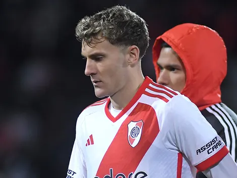 ¿Otro lesionado en River? Colidio salió reemplazado con un fuerte dolor