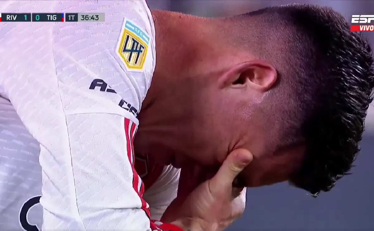 Las lágrimas de Matías Kranevitter que preocuparon a todo River.