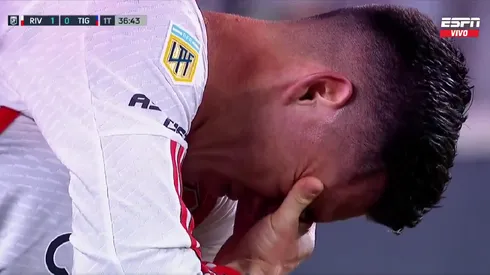 Las lágrimas de Matías Kranevitter que preocuparon a todo River.