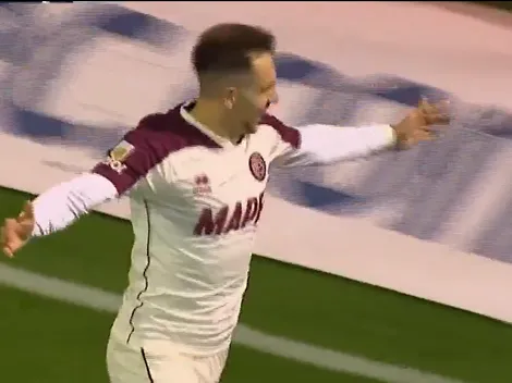 Atento River: el gol de Felipe Peña Biafore con un particular festejo