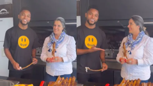 Borja, Ana y el exquisito costillar de por medio.