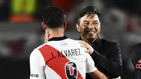 Julián Álvarez habló de Gallardo.