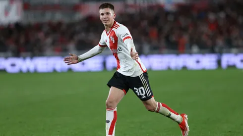 Mastantuono consiguió una marca histórica en River con su gol.