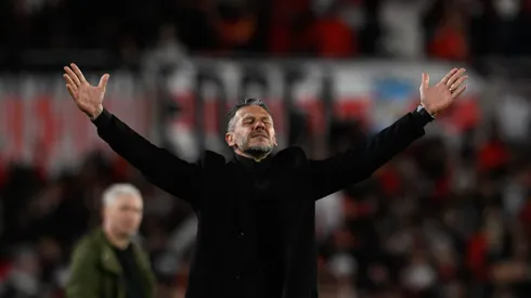 Martín Demichelis dio su última conferencia de prensa como DT de River.