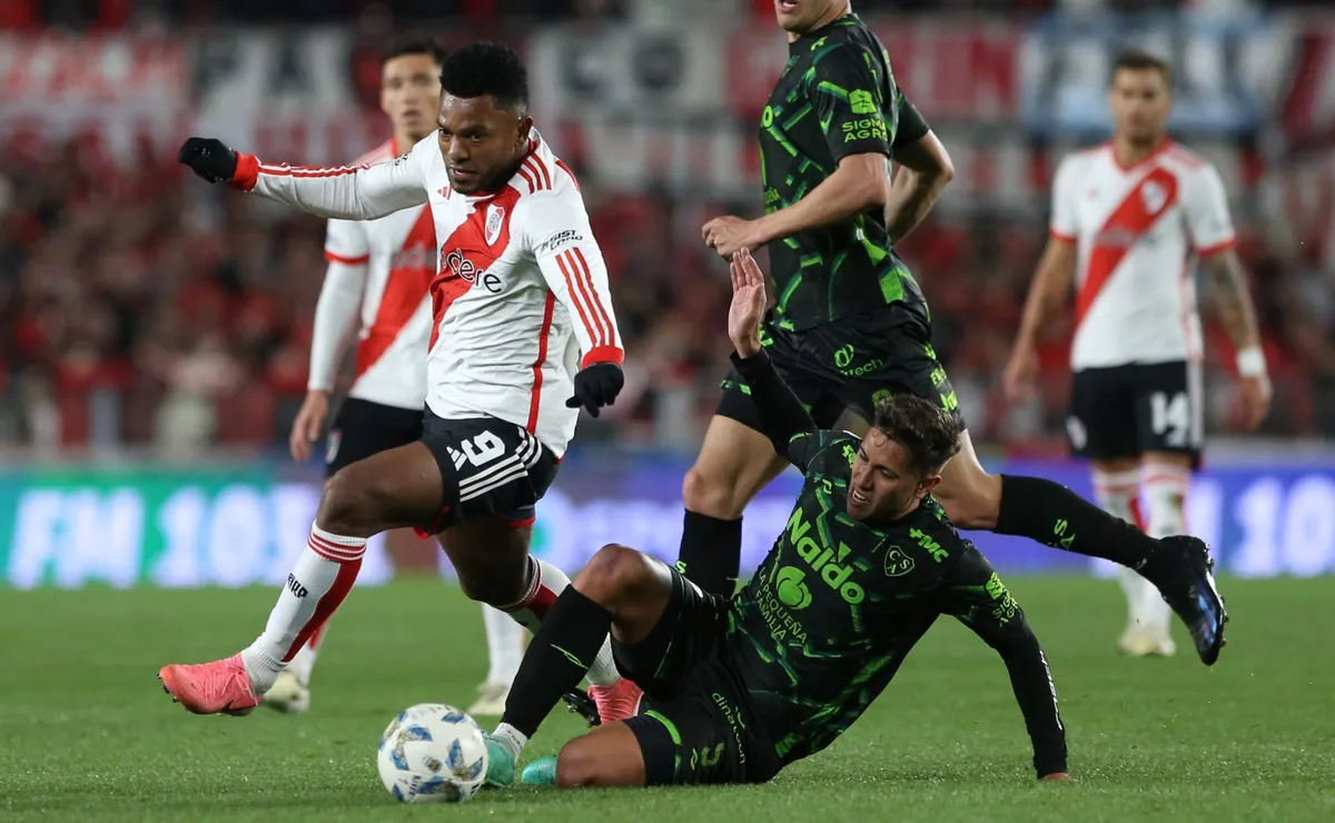 River recibirá a Sarmiento en su próximo partido.