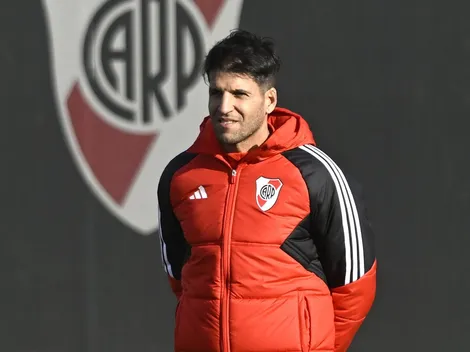 El extraño caso de Grazzini en River: se sumó al CT de Demichelis y duró un mes