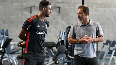 Brito despidió públicamente a Demichelis.