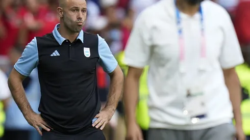 Javier Mascherano, entrenador de la Selección Argentina Sub 23 en los Juegos Olímpicos París 2024.