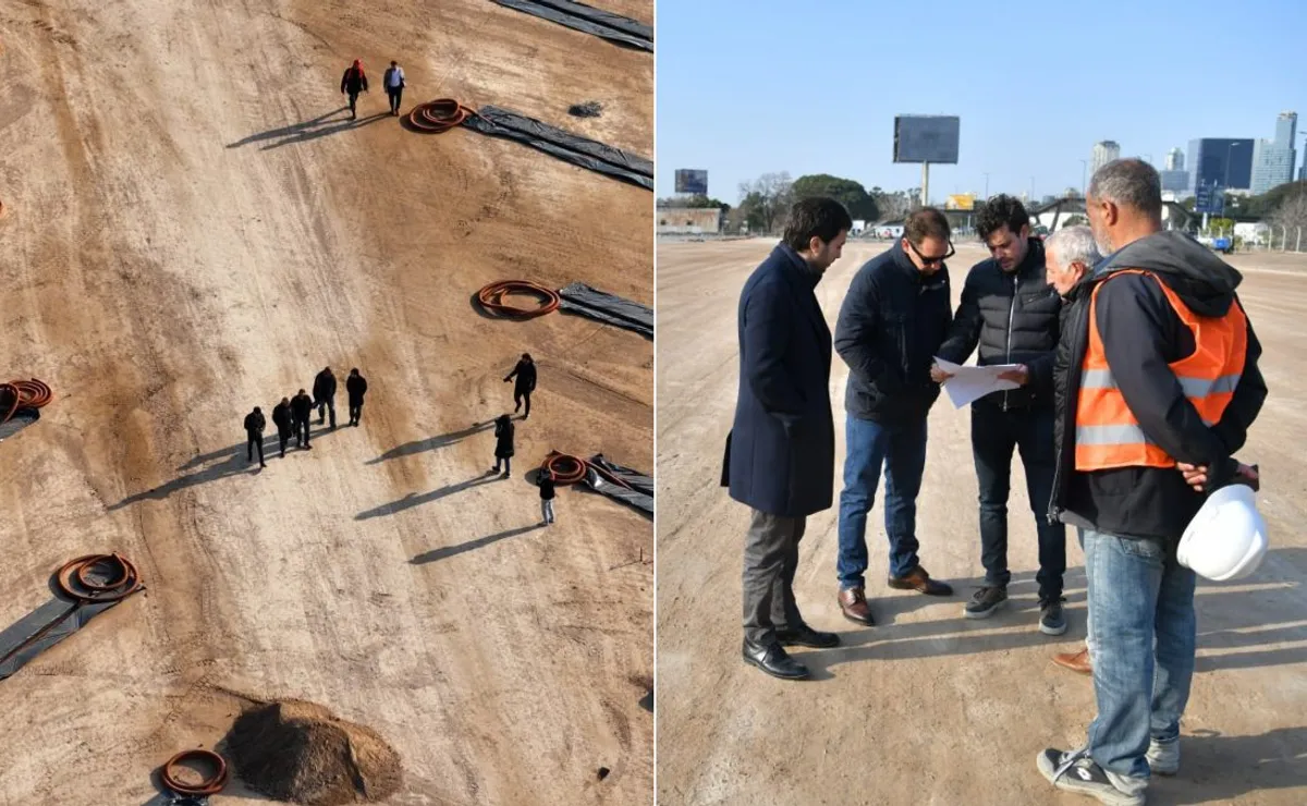 Avanzan las obras en el nuevo predio de River.