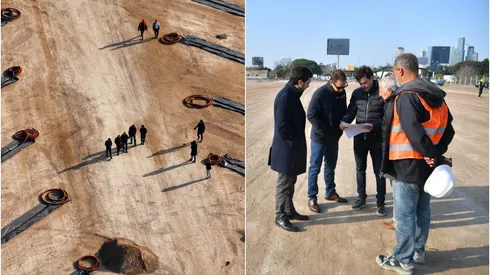 Avanzan las obras en el nuevo predio de River.
