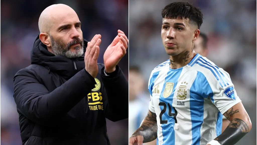 La palabra del DT de Chelsea sobre la polémica con Enzo.