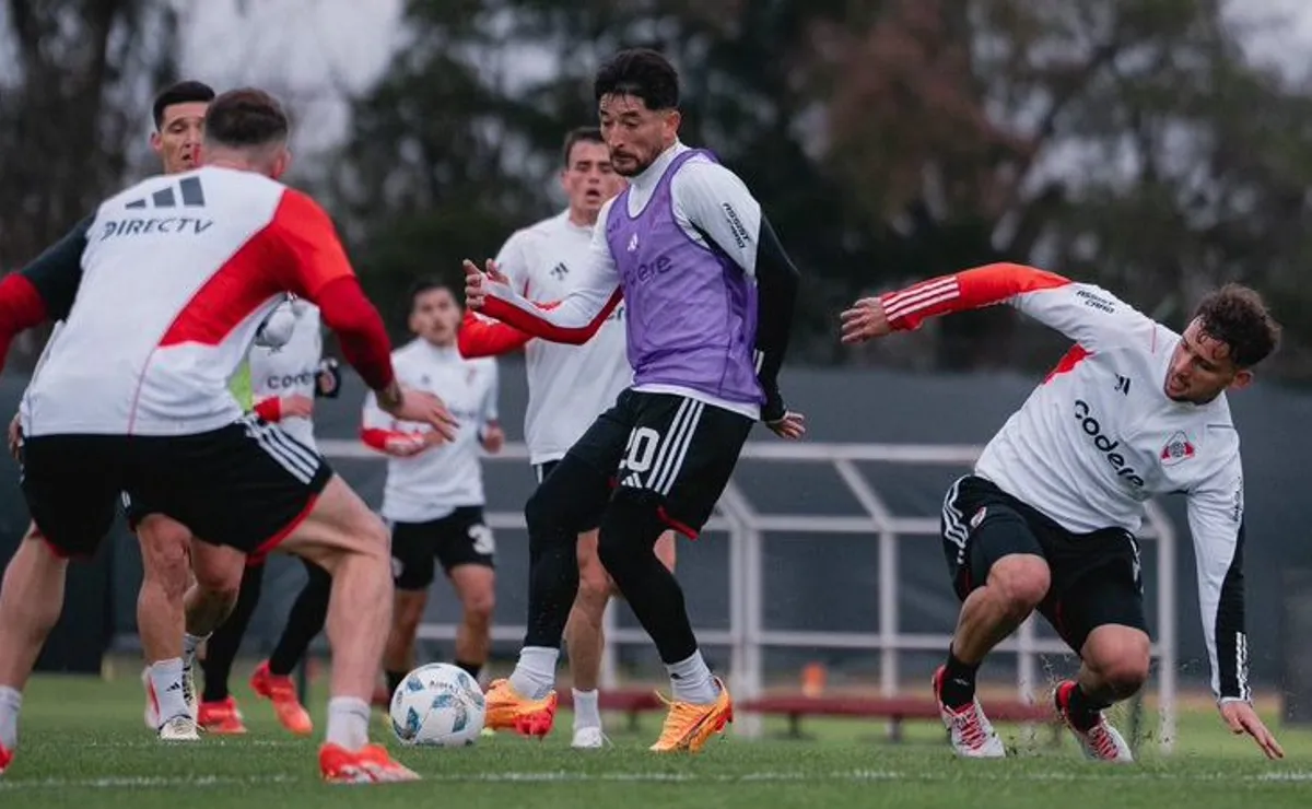 El Más Grande trabajó en Ezeiza pensando en Godoy Cruz.