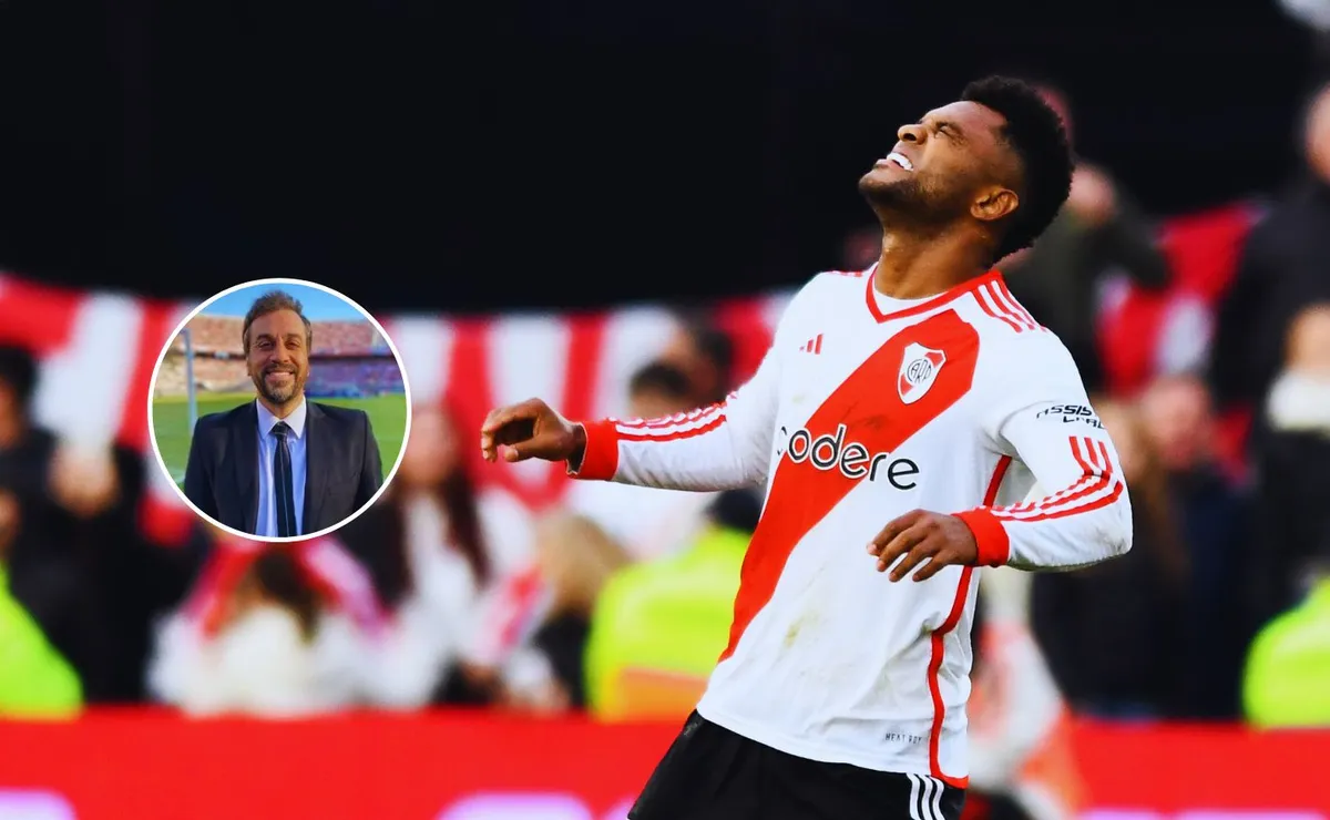 La opinión de Nicolás Distasio luego del empate de River.