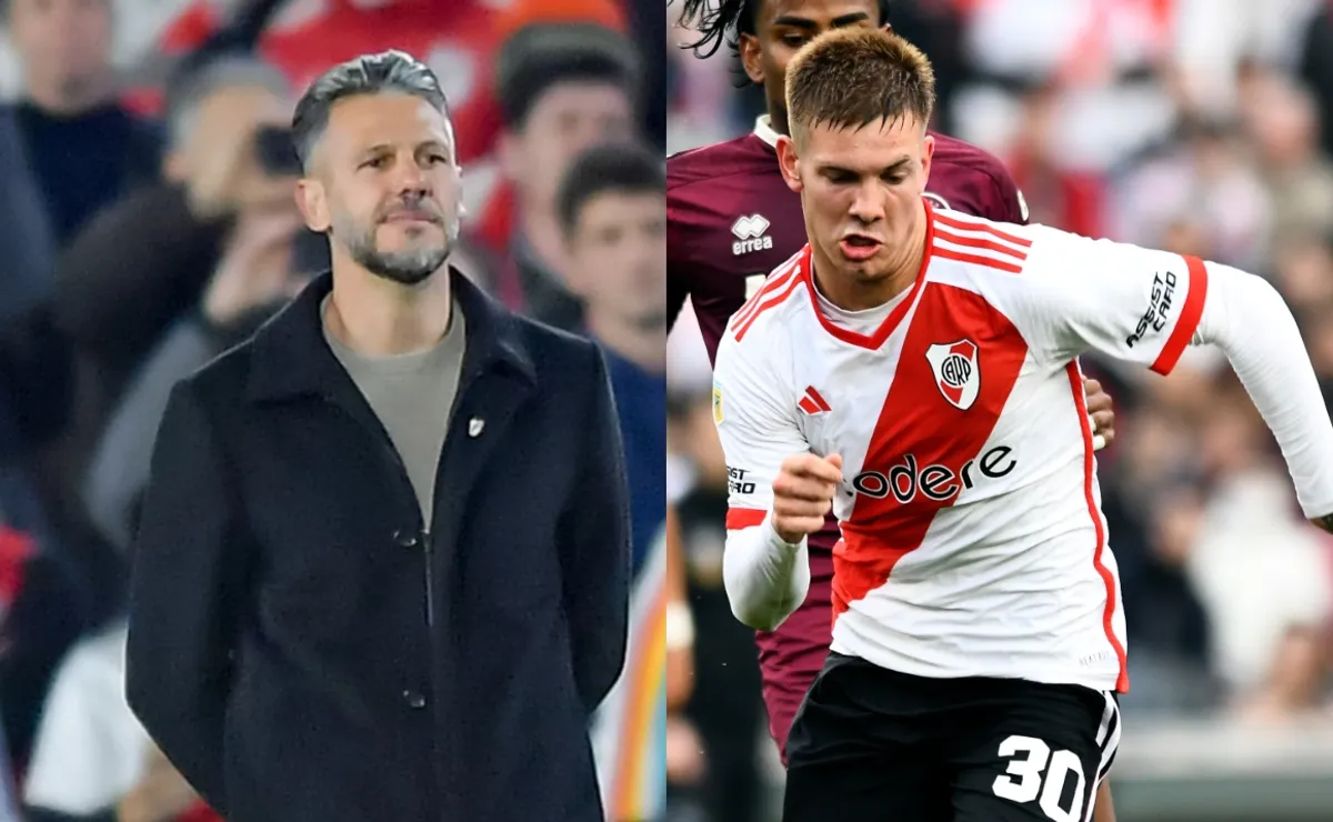 Demichelis le dejó un pequeño elogio a la joya de River.