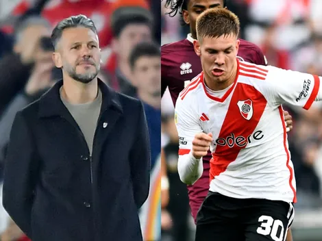 Demichelis elogió a Mastantuono y explicó por qué lo sacó