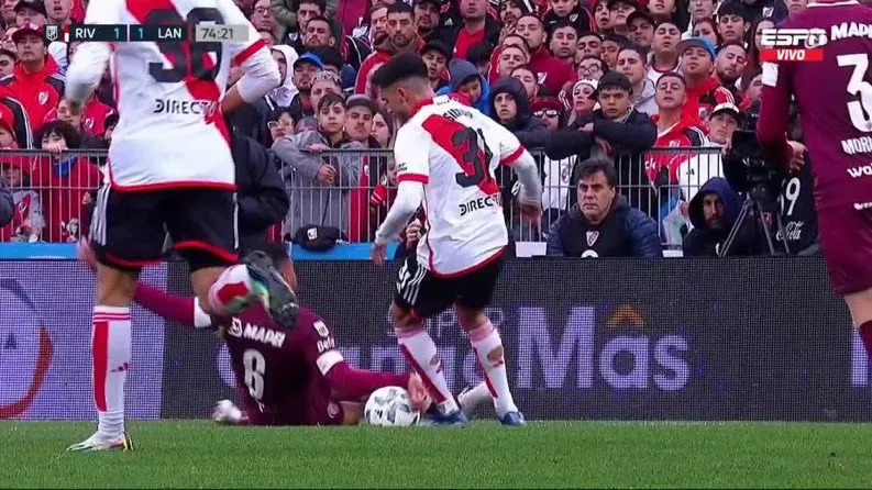 Polémica. ¿Era penal para River?