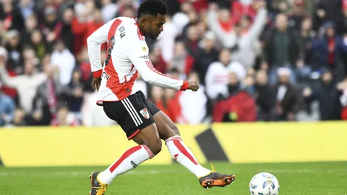 Borja fue la figura de River ante Lanús.