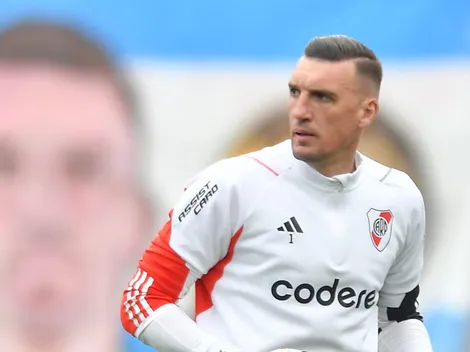 Cuándo fue la última vez de Franco Armani como suplente en River