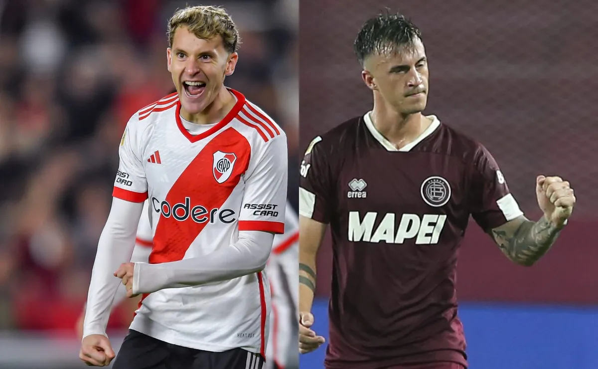 River y Lanús se miden en el Monumental.