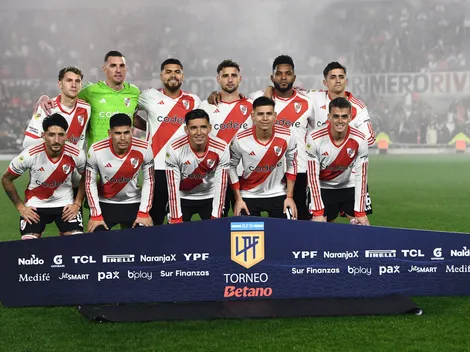 La probable formación de River ante Lanús