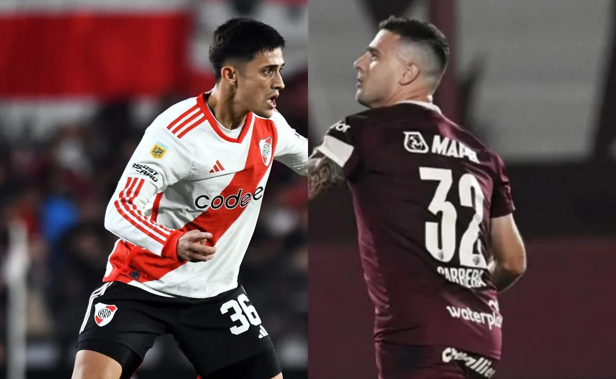 River vs. Lanús, por la sexta fecha de la Liga Profesional.