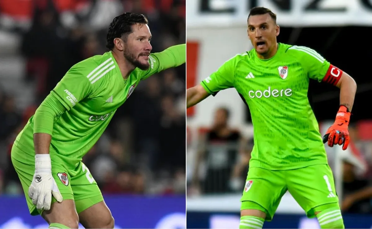 Franco Armani y Jeremías Ledesma pelearán mano a mano por un lugar en el arco