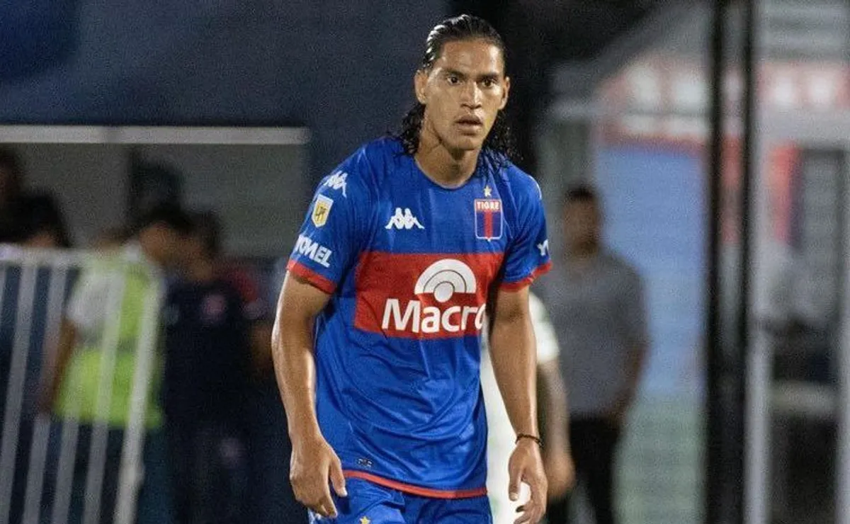 Flabián Londoño estuvo el primer semestre de 2024 en Tigre, donde no marcó goles.
