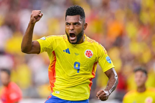 Borja convirtió un gol en la Copa América. (Imago)