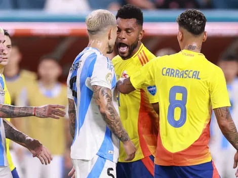 Borja hizo de las suyas: ingresó sobre el final y se peleó con toda la Selección