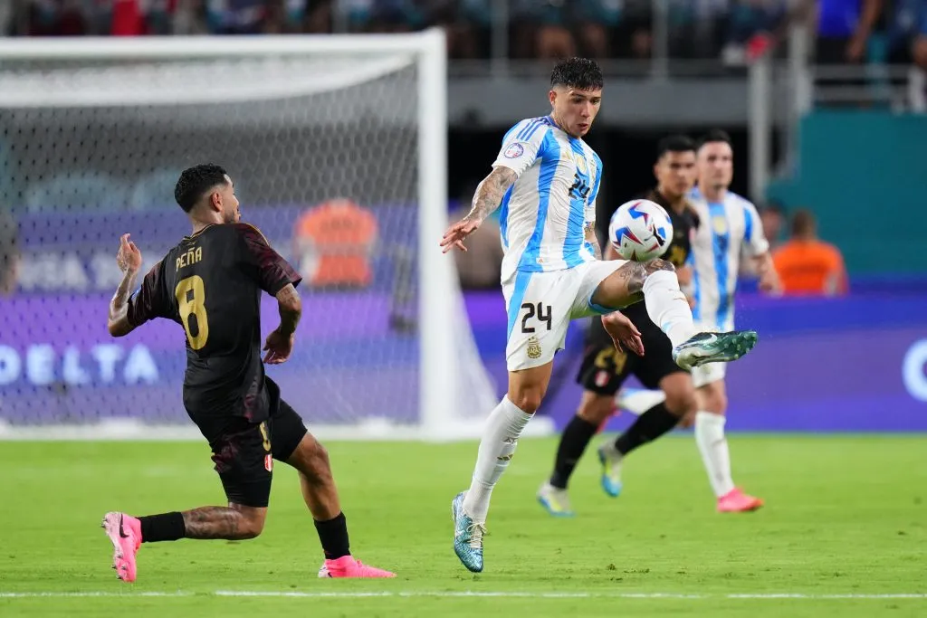 Fernández lleva dos titulos con la Argentina. (Getty)