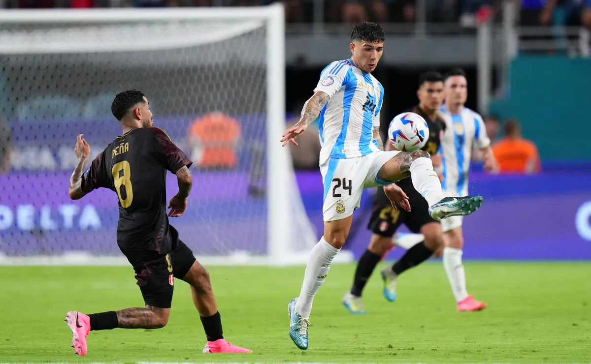 Cuándo juega Argentina vs. Perú.