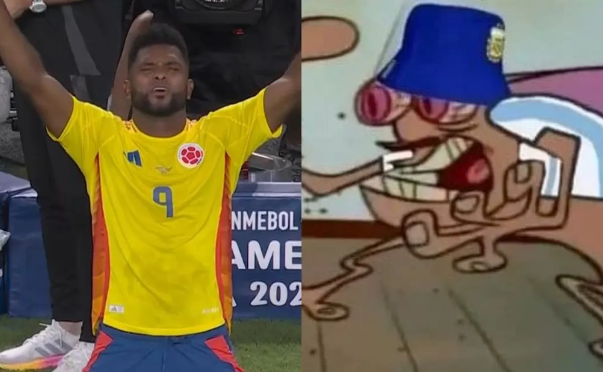 Los mejores memes de Argentina vs. Colombia.
