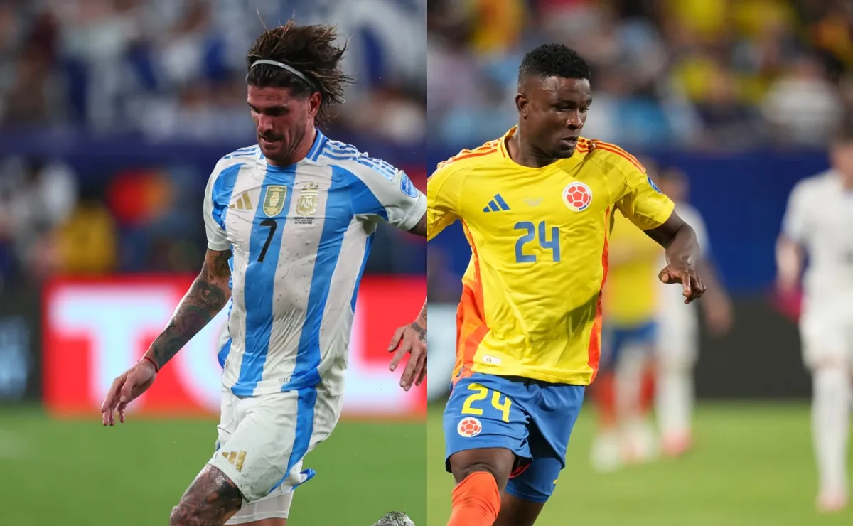 Selección Argentina vs. Selección Colombia, final de Copa América 2024 (Fotos: Getty).
