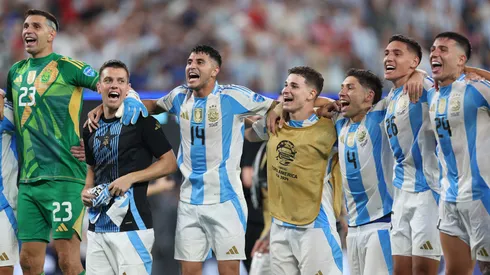Los futbolistas argentinos, favoritos en la final.