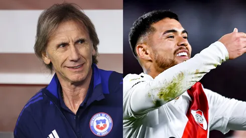 Ricardo Gareca, DT de Chile, se refirió a la continuidad de Paulo Díaz en River (Fotos: Getty).