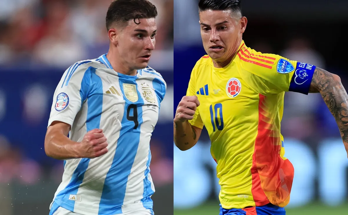 Argentina vs. Colombia, mano a mano por la Copa América 2024.