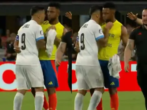 ¿Suárez trató de morder a Borja? El llamativo video que ya es viral en redes sociales