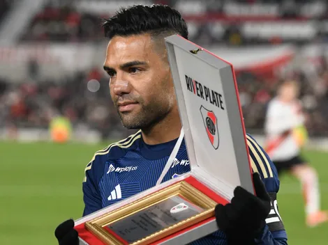 Falcao, conmovido: "Estoy muy emocionado y agradecido con la gente de River"