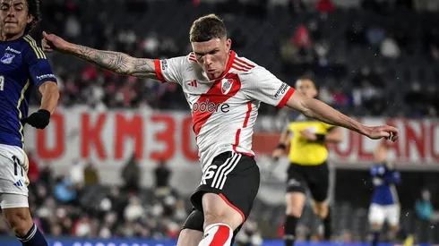Franco Carboni se fue de River sin debutar oficialmente.