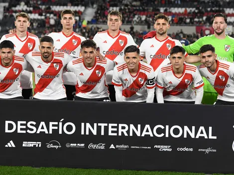 La posible formación de River para enfrentar a Olimpia