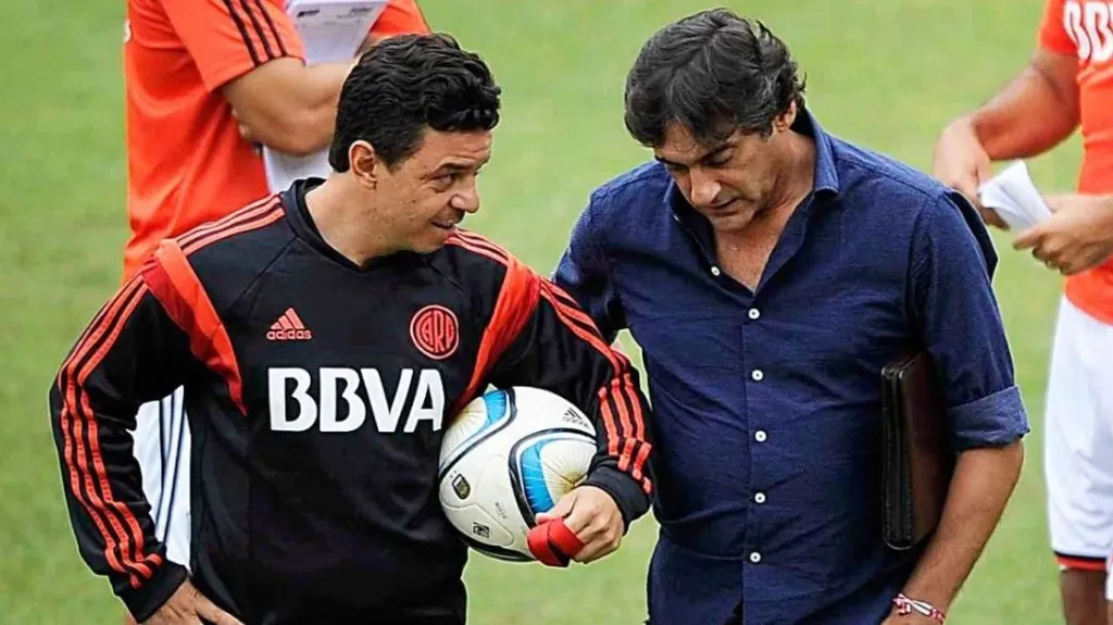 Marcelo Gallardo y Enzo Francescoli.