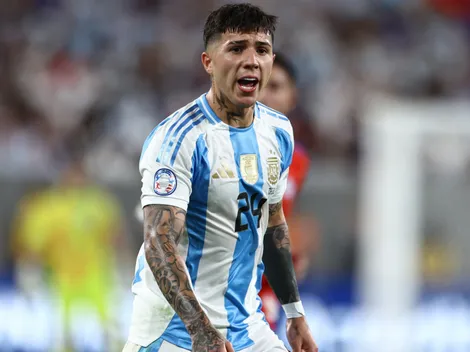 Enzo Fernández lleva una asistencia en la Copa América: ¿Cuánto cotiza un pase gol frente a Canadá?
