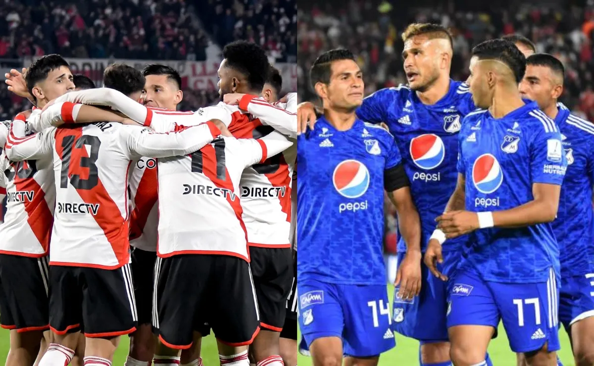 River se mide con Millonarios en el Monumental.