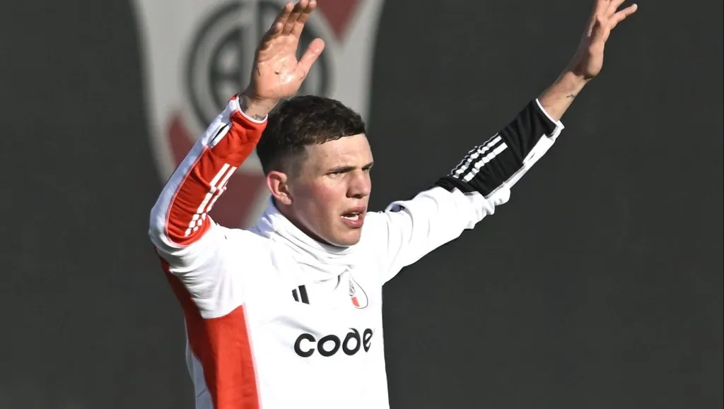 Franco Carboni dejó River. Foto: LPM / Diego Haliasz.