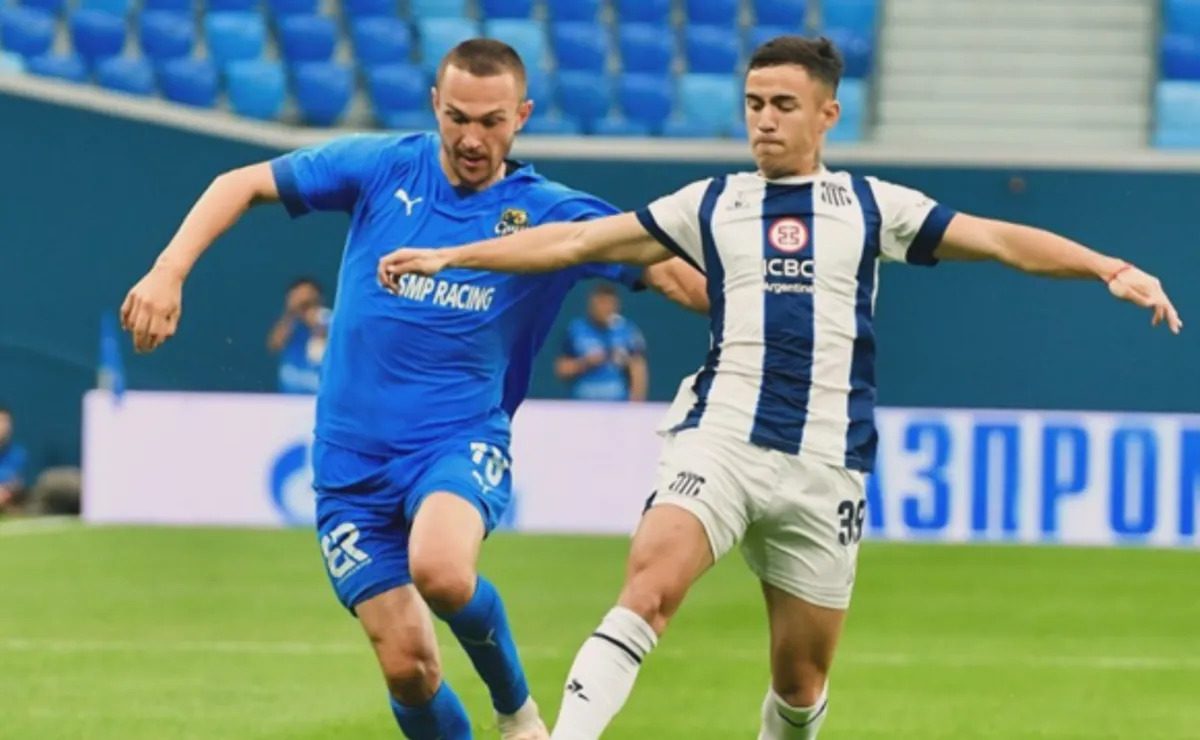 Talleres sufrió una dura derrota en Rusia.
