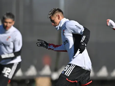 Echeverri dejó la pretemporada de River y viajó a Europa: los motivos