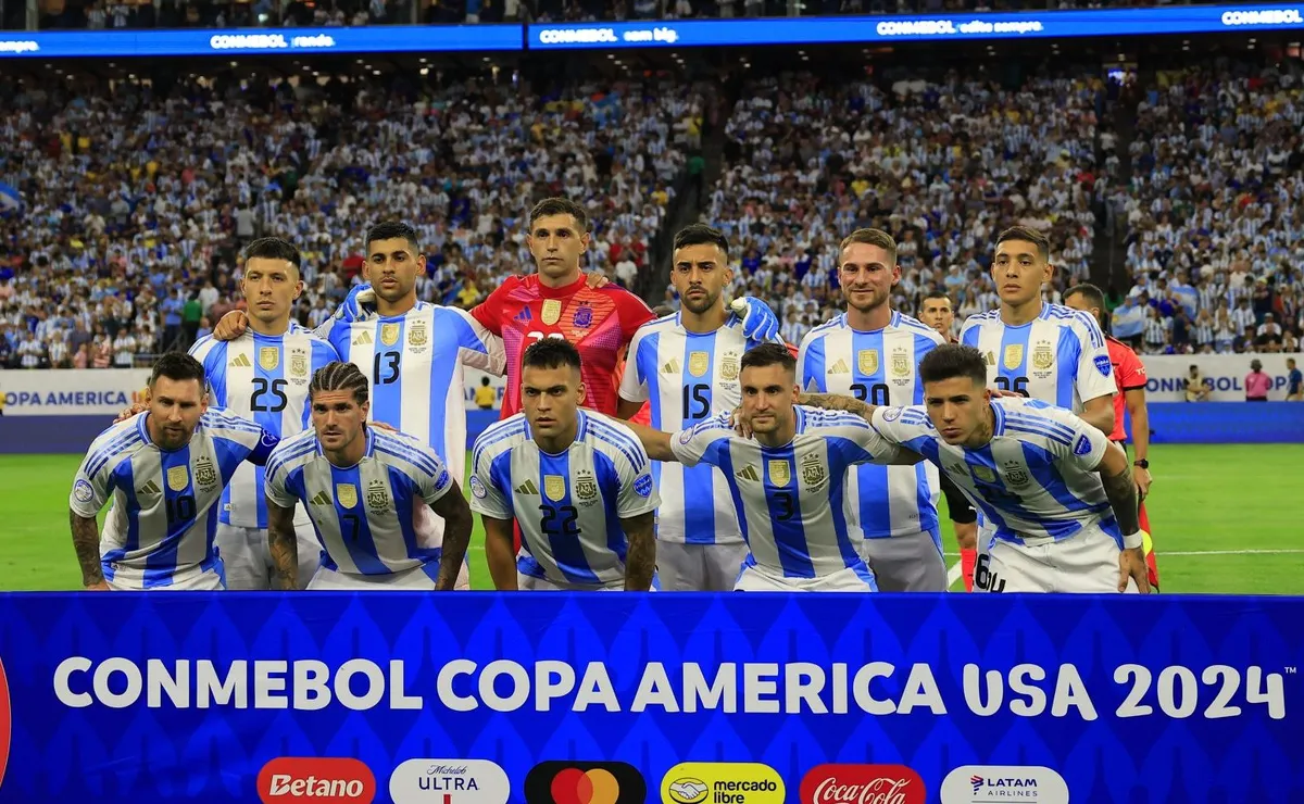 Argentina enfrentó a Ecuador. Foto: Getty.