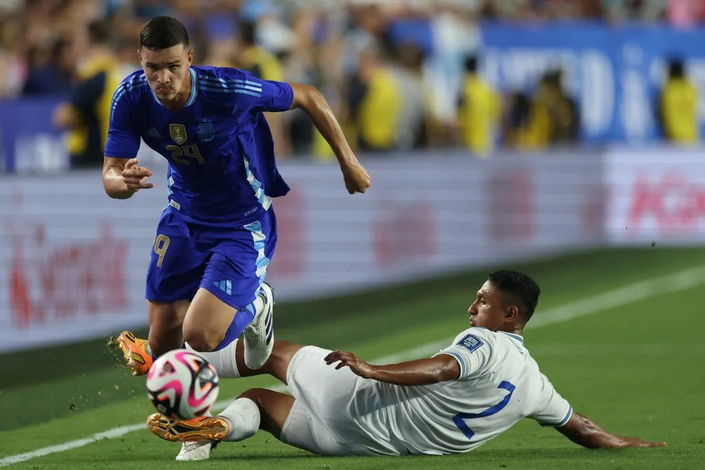 Valentín Carboni, hermano de Franco, también pudo haber sido refuerzo de River en el pasado (Getty).