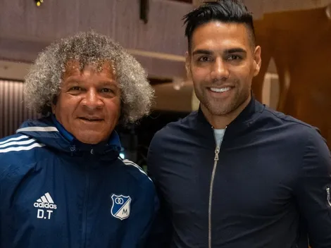 Falcao se sumó a Millonarios y se prepara para enfrentar a River